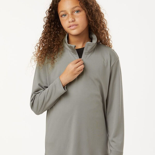 Youth Pro-Lock Performance Quarter-Zip Pullover Thumbnail