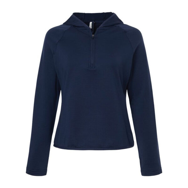 Women's Qualify Quarter-Zip Hooded Pullover Thumbnail