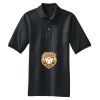 Heavyweight Cotton Pique Polo with Pocket Thumbnail