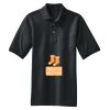 Heavyweight Cotton Pique Polo with Pocket Thumbnail