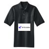 Heavyweight Cotton Pique Polo with Pocket Thumbnail