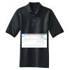 Heavyweight Cotton Pique Polo with Pocket Thumbnail