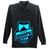 Long Sleeve Silk Touch Polo with Pocket Thumbnail