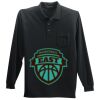 Long Sleeve Silk Touch Polo with Pocket Thumbnail