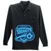 Long Sleeve Silk Touch Polo with Pocket Thumbnail