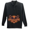 Long Sleeve Silk Touch Polo with Pocket Thumbnail