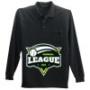 Long Sleeve Silk Touch Polo with Pocket Thumbnail