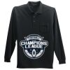 Long Sleeve Silk Touch Polo with Pocket Thumbnail
