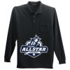 Long Sleeve Silk Touch Polo with Pocket Thumbnail