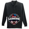 Long Sleeve Silk Touch Polo with Pocket Thumbnail