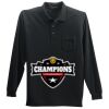 Long Sleeve Silk Touch Polo with Pocket Thumbnail
