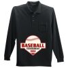 Long Sleeve Silk Touch Polo with Pocket Thumbnail