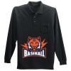 Long Sleeve Silk Touch Polo with Pocket Thumbnail