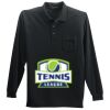 Long Sleeve Silk Touch Polo with Pocket Thumbnail