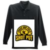 Long Sleeve Silk Touch Polo with Pocket Thumbnail