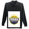 Long Sleeve Silk Touch Polo with Pocket Thumbnail