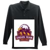 Long Sleeve Silk Touch Polo with Pocket Thumbnail