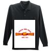 Long Sleeve Silk Touch Polo with Pocket Thumbnail
