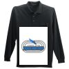 Long Sleeve Silk Touch Polo with Pocket Thumbnail