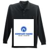 Long Sleeve Silk Touch Polo with Pocket Thumbnail