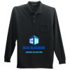 Long Sleeve Silk Touch Polo with Pocket Thumbnail