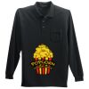 Long Sleeve Silk Touch Polo with Pocket Thumbnail
