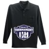 Long Sleeve Silk Touch Polo with Pocket Thumbnail