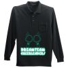 Long Sleeve Silk Touch Polo with Pocket Thumbnail