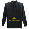 Long Sleeve Silk Touch Polo with Pocket Thumbnail