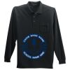 Long Sleeve Silk Touch Polo with Pocket Thumbnail