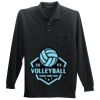 Long Sleeve Silk Touch Polo with Pocket Thumbnail
