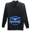 Long Sleeve Silk Touch Polo with Pocket Thumbnail