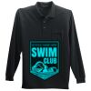 Long Sleeve Silk Touch Polo with Pocket Thumbnail