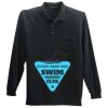 Long Sleeve Silk Touch Polo with Pocket Thumbnail
