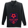 Long Sleeve Silk Touch Polo with Pocket Thumbnail
