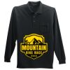 Long Sleeve Silk Touch Polo with Pocket Thumbnail