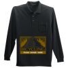 Long Sleeve Silk Touch Polo with Pocket Thumbnail