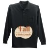 Long Sleeve Silk Touch Polo with Pocket Thumbnail