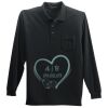 Long Sleeve Silk Touch Polo with Pocket Thumbnail