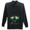 Long Sleeve Silk Touch Polo with Pocket Thumbnail