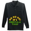 Long Sleeve Silk Touch Polo with Pocket Thumbnail