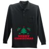 Long Sleeve Silk Touch Polo with Pocket Thumbnail