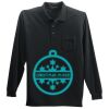 Long Sleeve Silk Touch Polo with Pocket Thumbnail