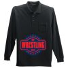 Long Sleeve Silk Touch Polo with Pocket Thumbnail