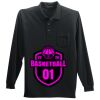 Long Sleeve Silk Touch Polo with Pocket Thumbnail