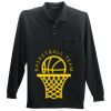 Long Sleeve Silk Touch Polo with Pocket Thumbnail