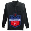Long Sleeve Silk Touch Polo with Pocket Thumbnail