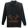 Long Sleeve Silk Touch Polo with Pocket Thumbnail