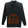 Long Sleeve Silk Touch Polo with Pocket Thumbnail