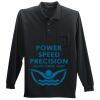 Long Sleeve Silk Touch Polo with Pocket Thumbnail